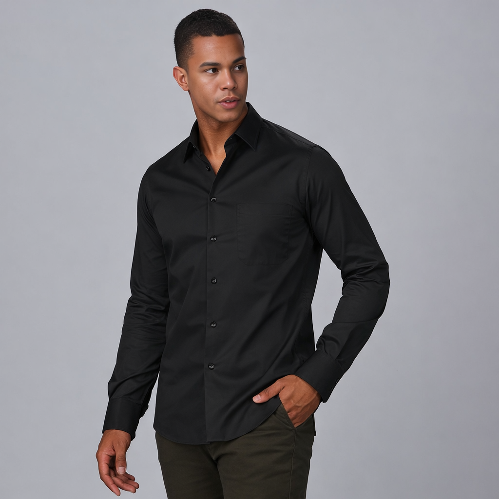 GARYS 265800 CAMISA HOMBRE 1 BOLSILLO M/LARGA